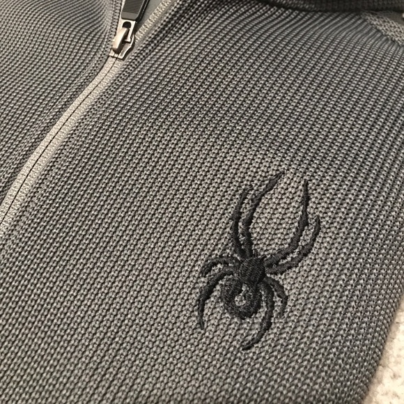 SPYDER quarter zip knit sweater, NWOT - Picture 6 of 9